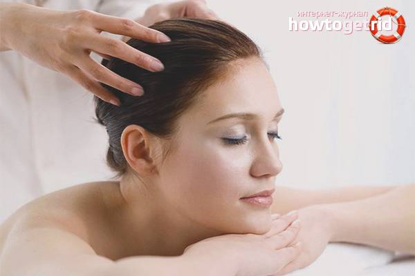 Массаж от головной боли